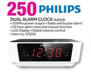 Philips Dual Alarm Clock AJ3115