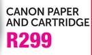 Canon Paper And Cartridge