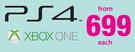 PS4/Xbox One Games-Each