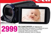 Canon HD Camcorder HF-R606 Black
