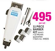 Wahl 11 Piece Barber Kit 9247-Per Set