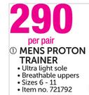 Olympic Mens Proton Trainer-Per Pair