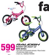 Raleigh Rooky Or Jazzy 12" BMX Bikes-Each