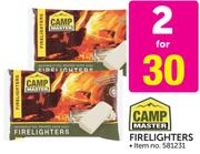 Camp Master Firelighters-For 2