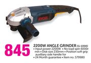 Ryobi 2200W Angle Grinder G-2200