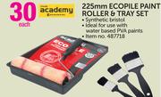 Academy 225mm Ecopile Paint Roller & Tray Set