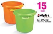 Alplas 13Ltr Bucket-Each