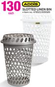 Addis Slotted Linen Bin-Each