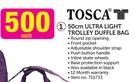 Tosca 50Cm Ultra Light Trolley Duffle Bag-Each