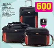 Fusion 3 Piece Luggage Set-Per Set