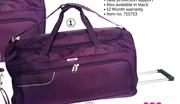 Tosca 50Cm Ultra Light Trolley Duffle Bag-Each