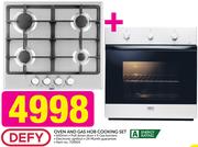 Defy Oven And Gas Hob Cooking Set