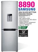Samsung 360L Silver Bottom Freezer Fridge RB29HWR3DSA U