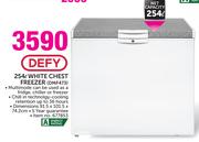 Defy 254L White Chest Freezer DMF473