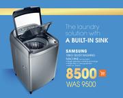 Samsung 18kg Silver Washing Machine WA18J6750SP