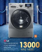 LG 12kg Silver Front Load Washing Machine F1495BDS7
