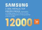 Samsung 505Ltr Metallic Top Freezer Fridge RT50H6600SA