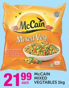 McCain Mixed Vegetables-1Kg 