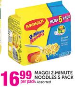 Maggi 2 Minute Noodles 5 Pack Assorted-Per Pack