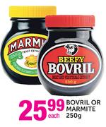 Bovril Or Marmite-250g Each