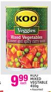 Koo Mixed Vegetable Assorted-410g