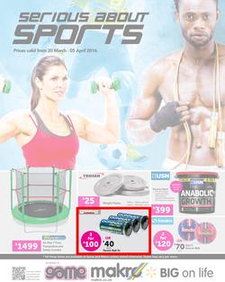 Game : Serious About Sports (20 Mar - 5 Apr 2016), page 1