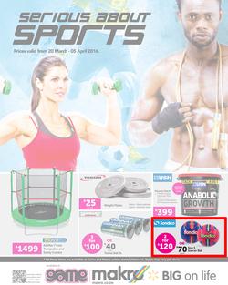 Game : Serious About Sports (20 Mar - 5 Apr 2016), page 1