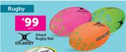 Gilbert Attack Rugby Ball-Each