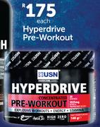 USN Hyperdrive Pre-Workout-Each