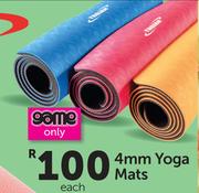 Trojan 4mm Yoga Mats-Each