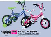 Raleigh Rooky Or Jazzy 12" BMX Bikes-Each