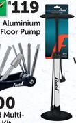Fluid Aluminium Floor Pump