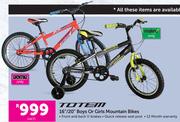 Totem 16/20" Boys Or Girls Mountain Bikes-Each