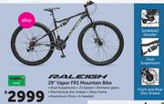 Raleigh 29" Vapor FRS Mountain Bike
