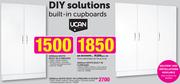Ucan 2000mm White Built-In Cupboard 4 Door