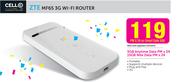 ZTE MF65 3G Wi-Fi Router-On Smart Data 5GB