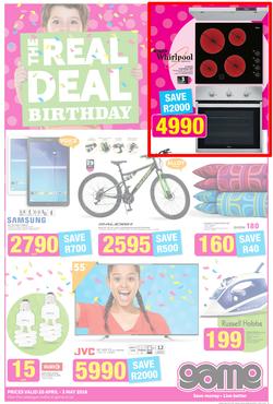 Game : The Real Deal Birthday (20 Apr - 3 May 2016), page 1