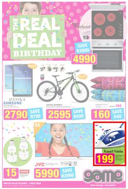 Game : The Real Deal Birthday (20 Apr - 3 May 2016), page 1
