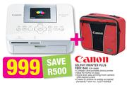 Canon Selphy Printer Plus Free Bag CP-1000