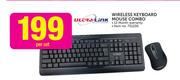 Ultra Link Wireless Keyboard Mouse Combo-Per Set