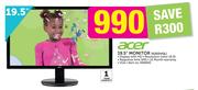 Acer 19.5" Monitor K202HQL