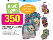 Assorted Character 3 Piece Set-Per Set