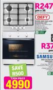 Defy Oven And Gas Hob Cooking Set