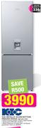 KIC 314Ltr Metallic Silver Bottom Freezer Fridge KBF634 1ME