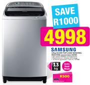 Samsung 13Kg Silver Top Load Washing Machine