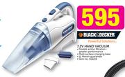 Black & Decker 7.2V Hand Vacuum