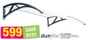 Duolite 1.2m Awning-Each