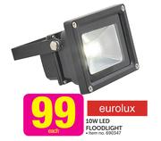 Eurolux 10W LED Floodlight-Each