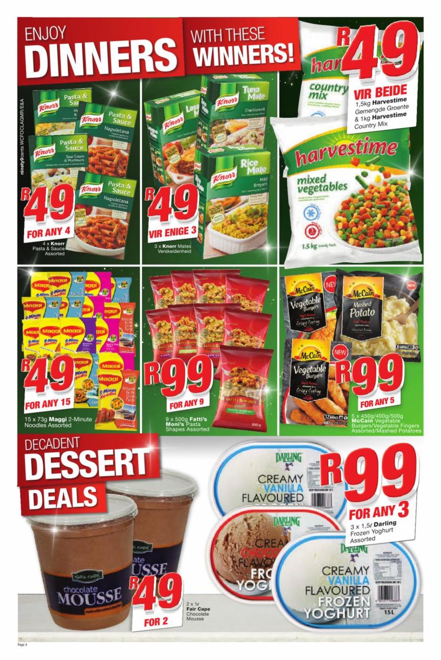 Checkers Hyper Western Cape : January Savings