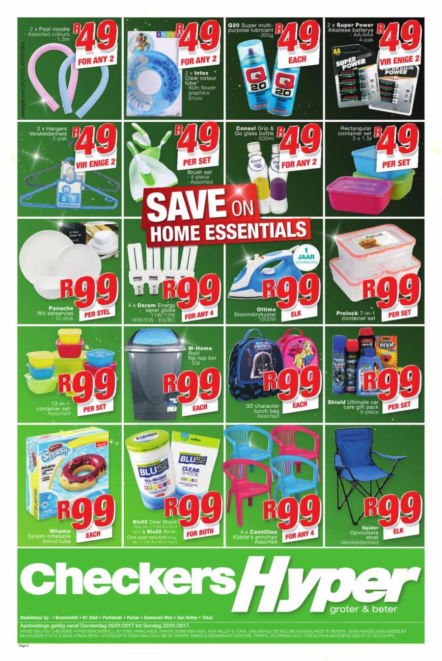 Checkers Hyper Western Cape : January Savings